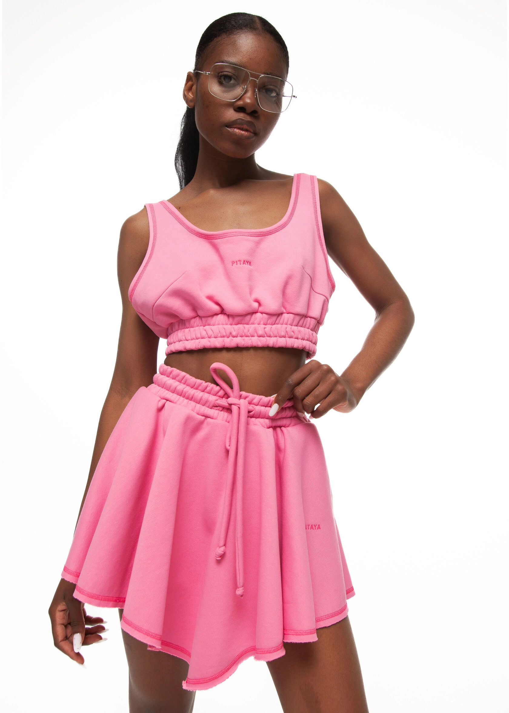 Топ PINK GOLF в розовом цвете - 40-42 (XS-S) - Розовый